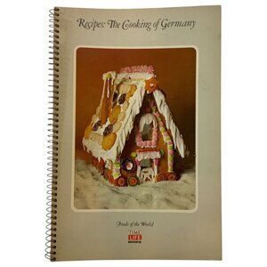Time Life Foods of the World The Cooking Of Germany Spiral-Bound Cookbook 1969